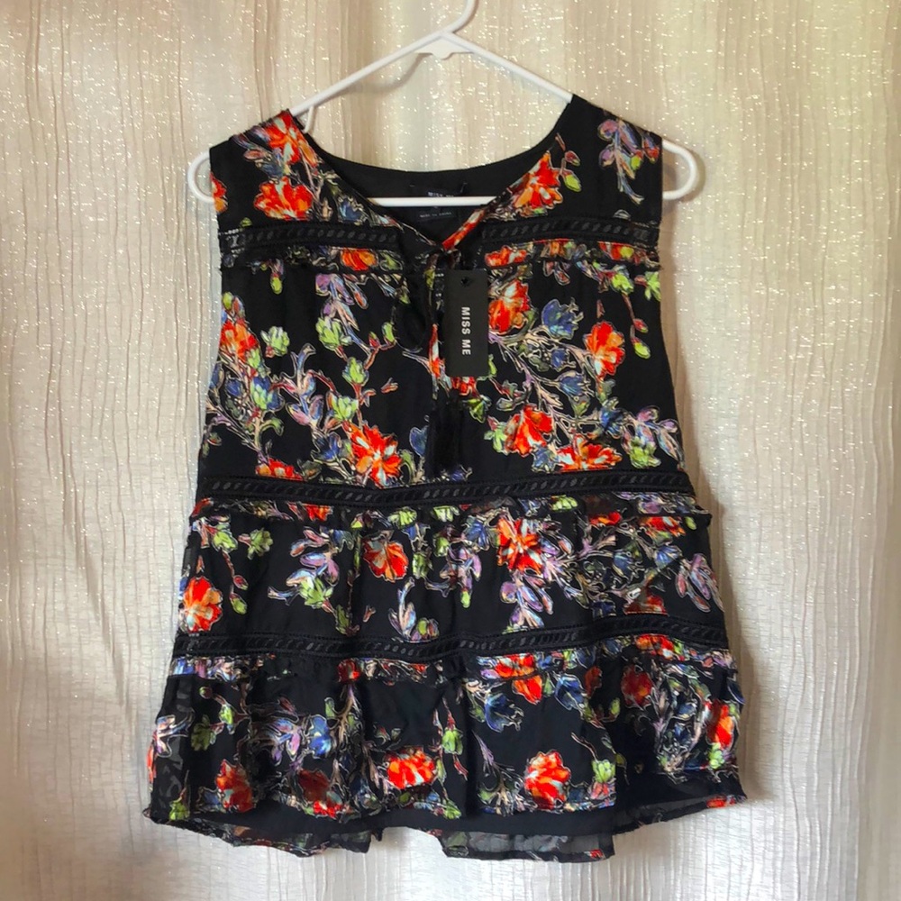 NWT Miss Me Tank Top